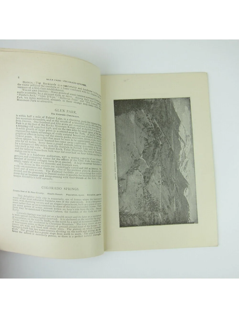 Denver & Rio Grande Railroad Tour Book Colorado New Mexico & Utah Antique 1899
